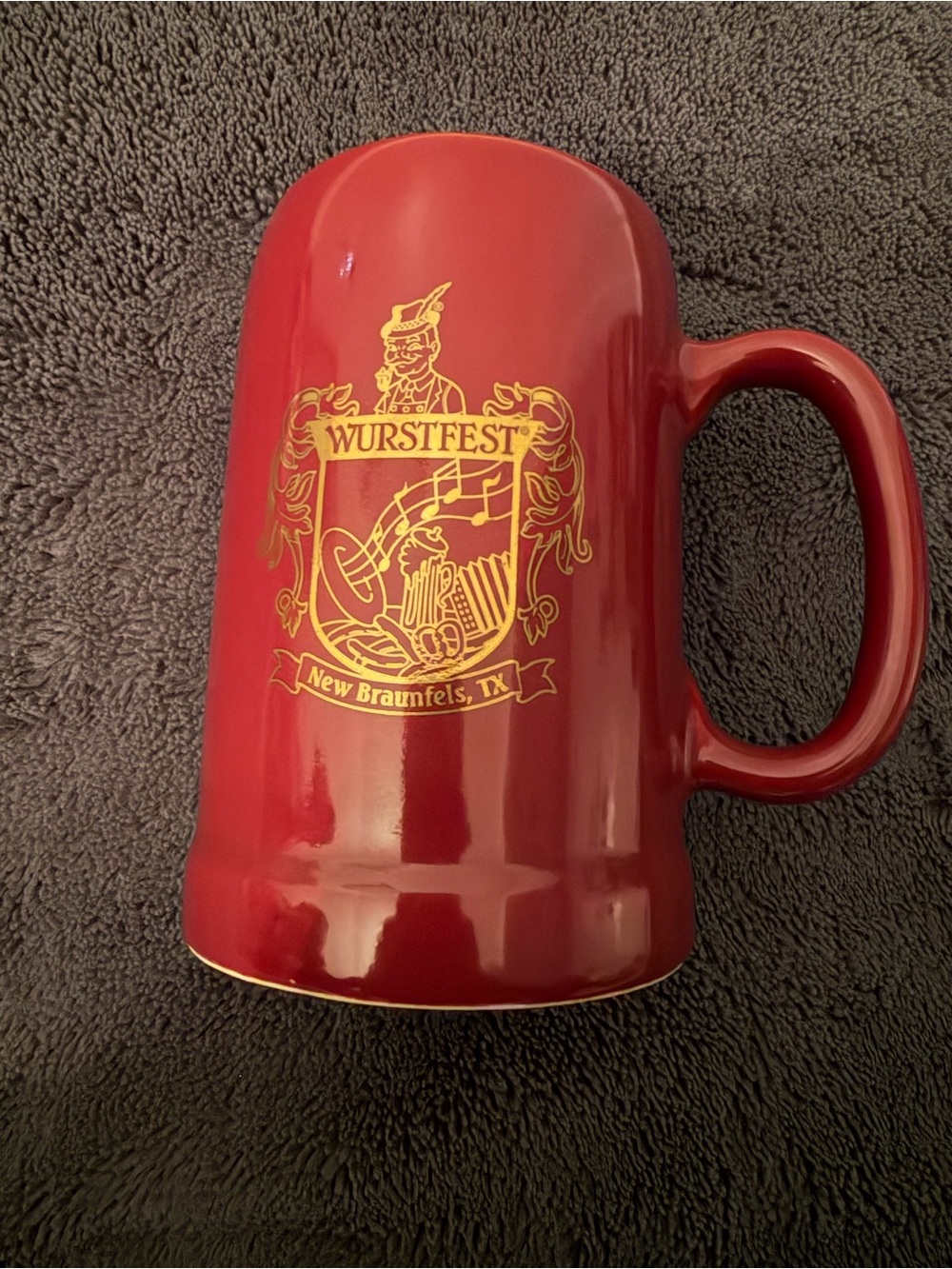 Wurstfest New Braunfels Texas Ceramic Beer Stein Mug
